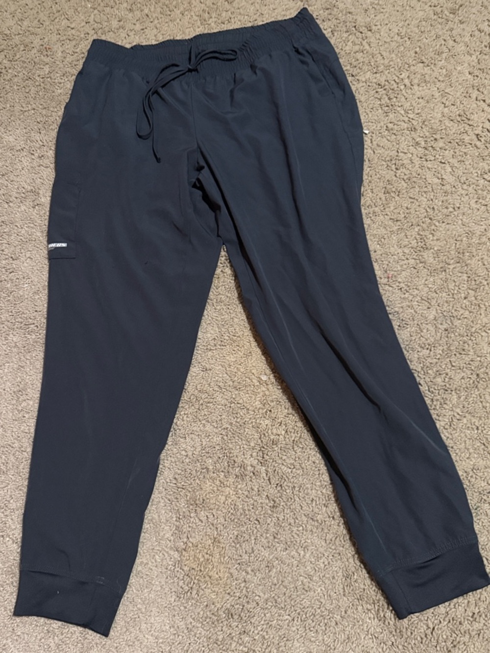 Skechers Women Gray Drawstring Jogger Scrub pants